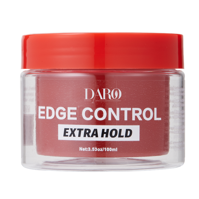 Private Label Extra Hold Hair Wax No Flaking Braiding Gel Water Based Organic Edge Control Gel for Black Hair