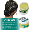 All natural controls frizz hair gel ultra-strong hold curling hair styling gel for curly hair