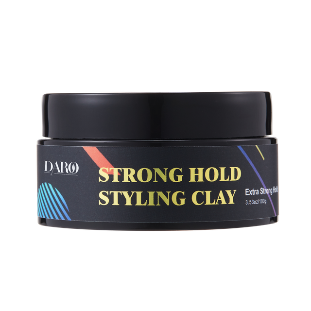 Custom Non Greasy Men Hair Wax Vegan Hair Styling Mud Paraben Free Matte Styling Clay For Hair