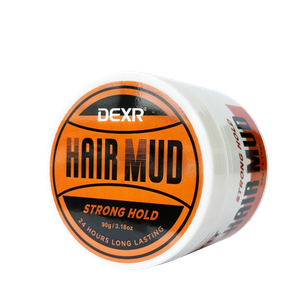 Professional Oem 90G Jojoba Oil Hair Wax Paste Strong Hold Matte Mud For Men