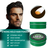 Custom Fruit Scented Hair Clay Moisturizing Hair Wax Private Label Non-Greasy Wave Pomade For Men