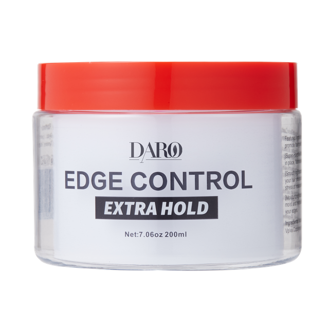 Private Label Non Greasy Strong Hold Hair Style Gel Extra Hold Edge Control for Natural Hair 4c