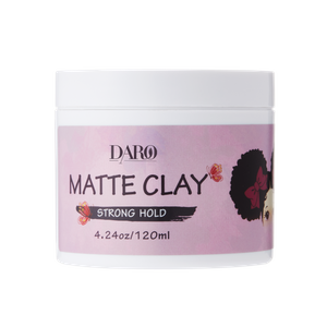 Private Label Hair Styling Products Lanolin Hair Styling Paste Firm Hold Matte Clay