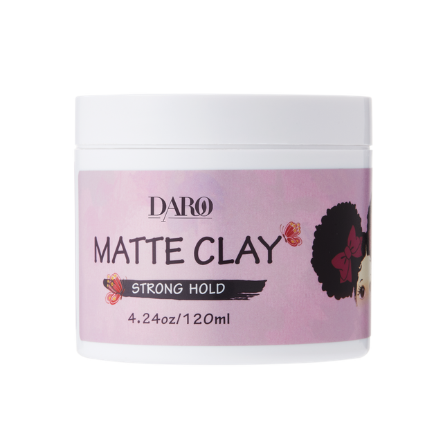 Private Label Hair Styling Products Lanolin Hair Styling Paste Firm Hold Matte Clay