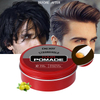 Private Label Olive Oil Hair Wax Smooth Wave Styling Retro Pomade For Men