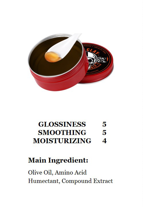 12 DEXR Smoothing Long Lasting Hair Clay