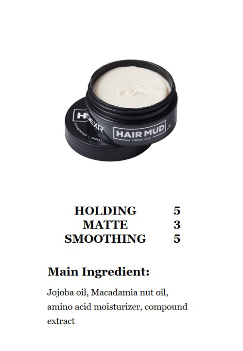 5 DEXR 80g Cruelty Free Hair Styling Mud