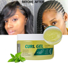 All natural controls frizz hair gel ultra-strong hold curling hair styling gel for curly hair