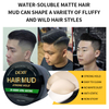 Custom Logo Men Hair Styling Product Water-Soluble Matte Hair Clay No Shine Molding Mud