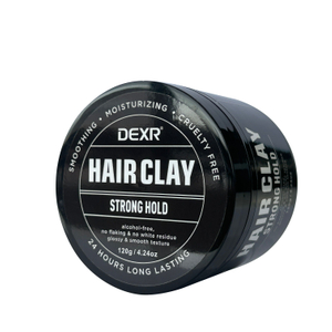 Private Label Hair Mud Wax Water-Base Mens Hair Paste Moisturizing Hair Clay For Men