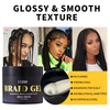 Custom Logo Private Label Braid Gel Strong Hold Non-greasy Hair Firm Hold Braiding Gel