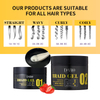 Private Label Custom Frizz Free Neat Braiding Gel Strong Hold Loc Gel Conditioning Shining Long-lasting Hair Braid Gel with Logo