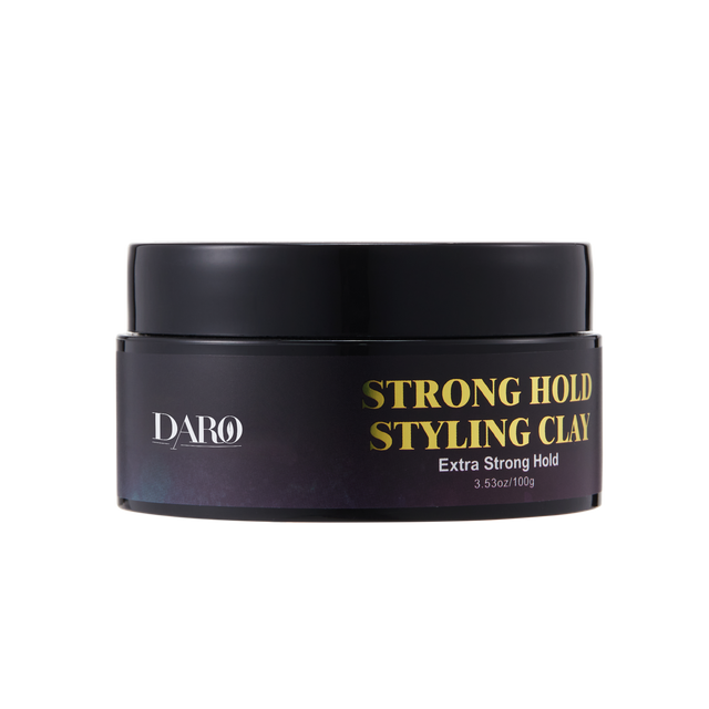 Custom Long-Lasting Strong Hold Hair Mud Water Soluble Hair Paste Smooth Texture Styling Clay For Men