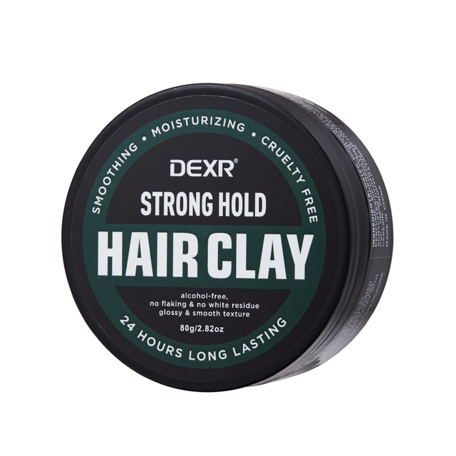 Strong Hold Matte Mud 80G Alcohol Free No Shine Hair Styling Clay