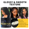 Private Label Medium Hold Braids Loc Gel 4c Braiding Hair Strong Hold Loc And Twist Braid Gel