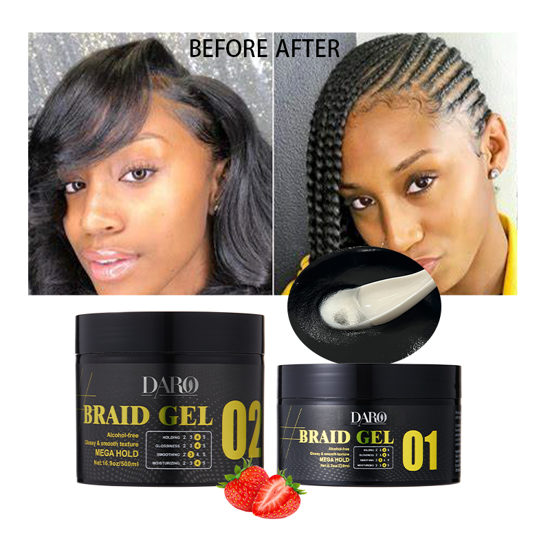 Glossy & Smooth Texture Braid Gel