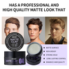 Private Label Oem Men Hair Wax Vendors Organic Strong Hold Matte Mud No Flaking Matte Hair Styling Clay