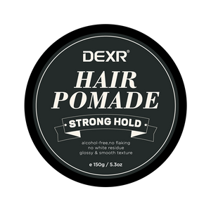 Customize Strong Hold Olive Oil Pomade Cheveux Glossy Texture Hair Wax For Men