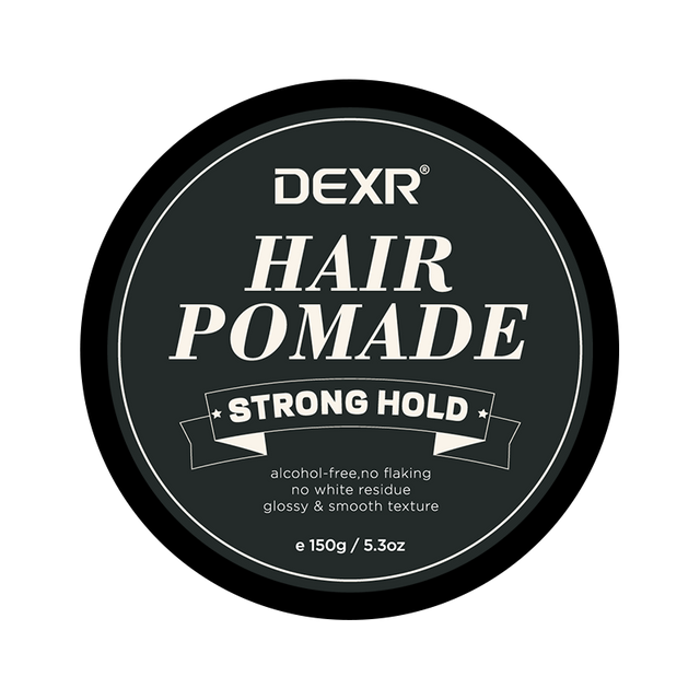 Customize Strong Hold Olive Oil Pomade Cheveux Glossy Texture Hair Wax For Men