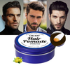 Customize Water Base Smoothing Hair Wax Cruelty Free Extreme Hold Mens Hair Pomade For Men