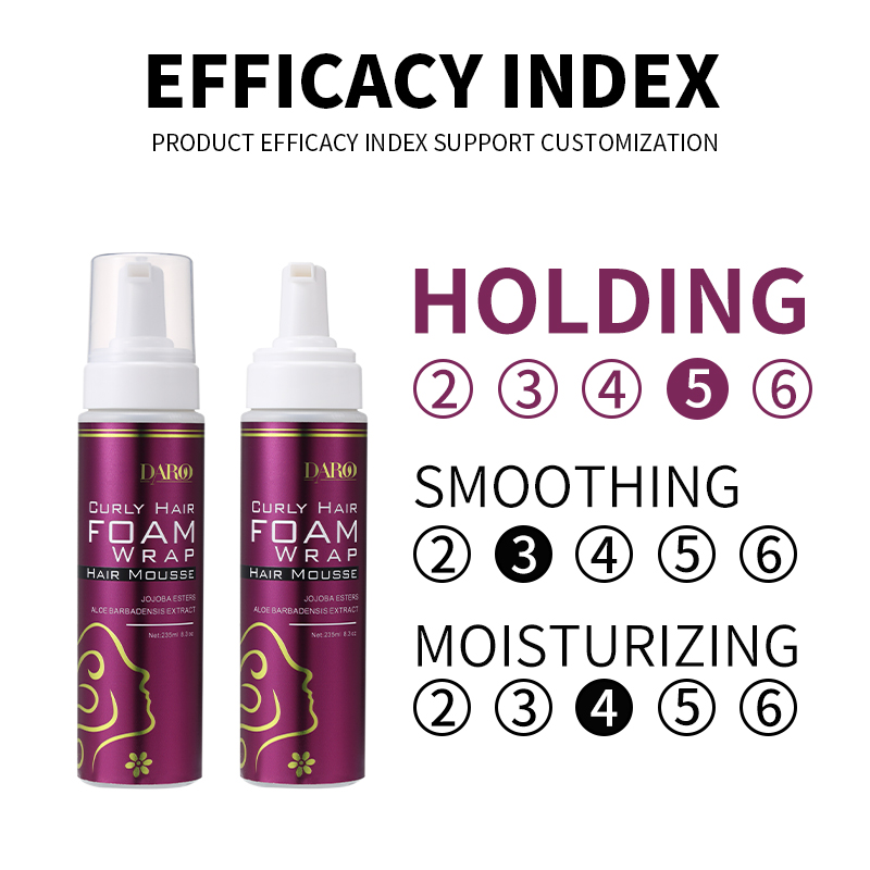 Moisturizing Styling Curly Hair Foam