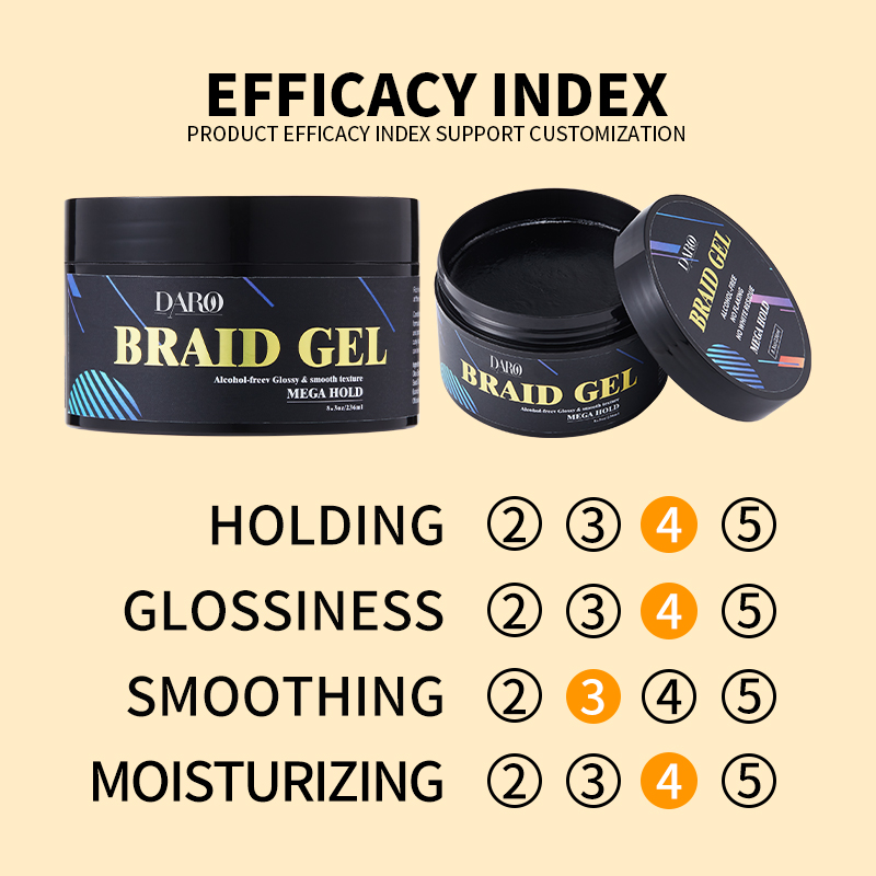 Alcohol-Free Glossy & Smooth Braid Gel