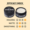 Factory Custom No Shine Hair Molding Clay 80G Cruelty Free Hair Styling Mud For Men