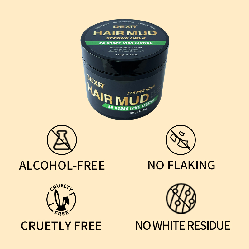 Water-Soluble Matte Hair Mud