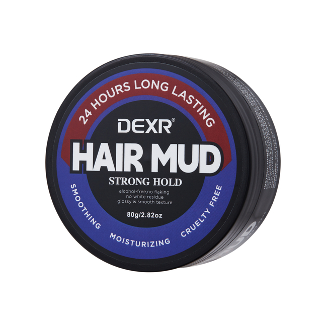 Private Label Men'S Hair Molding Clay Smoothing Hair Paste Long Lasting Hair Mud