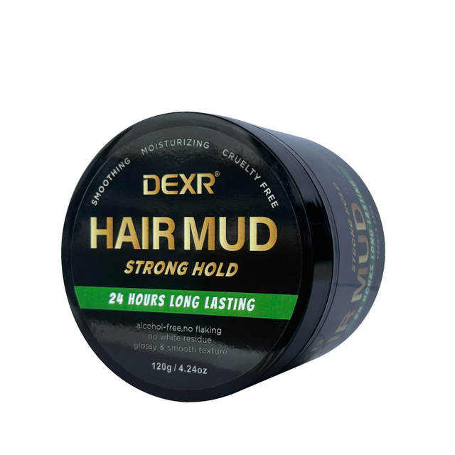 Custom Logo Men Hair Styling Product Water-Soluble Matte Hair Clay No Shine Molding Mud