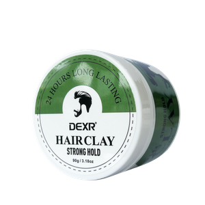 Custom 24Hr Long Lasting Hair Molding Clay Camellia Seed Oil Matte Hair Mud