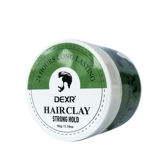 Custom 24Hr Long Lasting Hair Molding Clay Camellia Seed Oil Matte Hair Mud