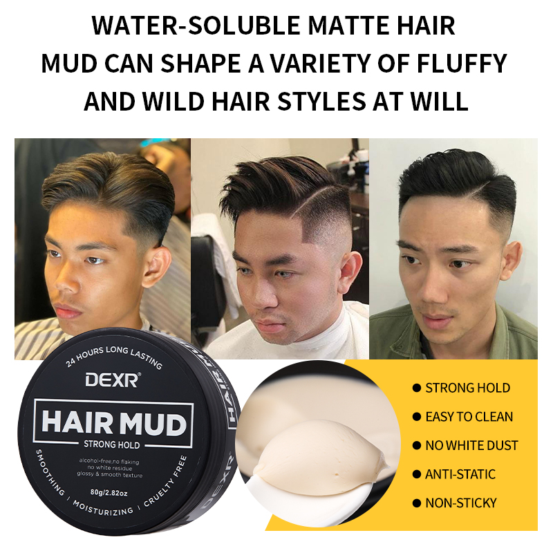 80g Cruelty Free Hair Styling Mud