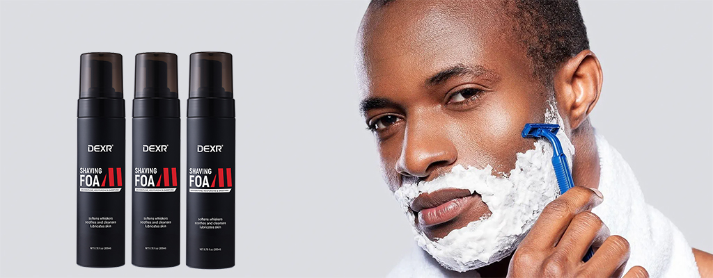 DEXR Mens Shaving Foam