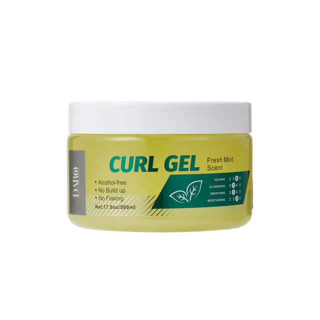 All natural controls frizz hair gel ultra-strong hold curling hair styling gel for curly hair