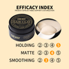 Professional Custom No Stiffness Firm Hlod Hair Mud 24Hr Long Lasting Strong Hold Hair Paste Smoothing Molding Clay